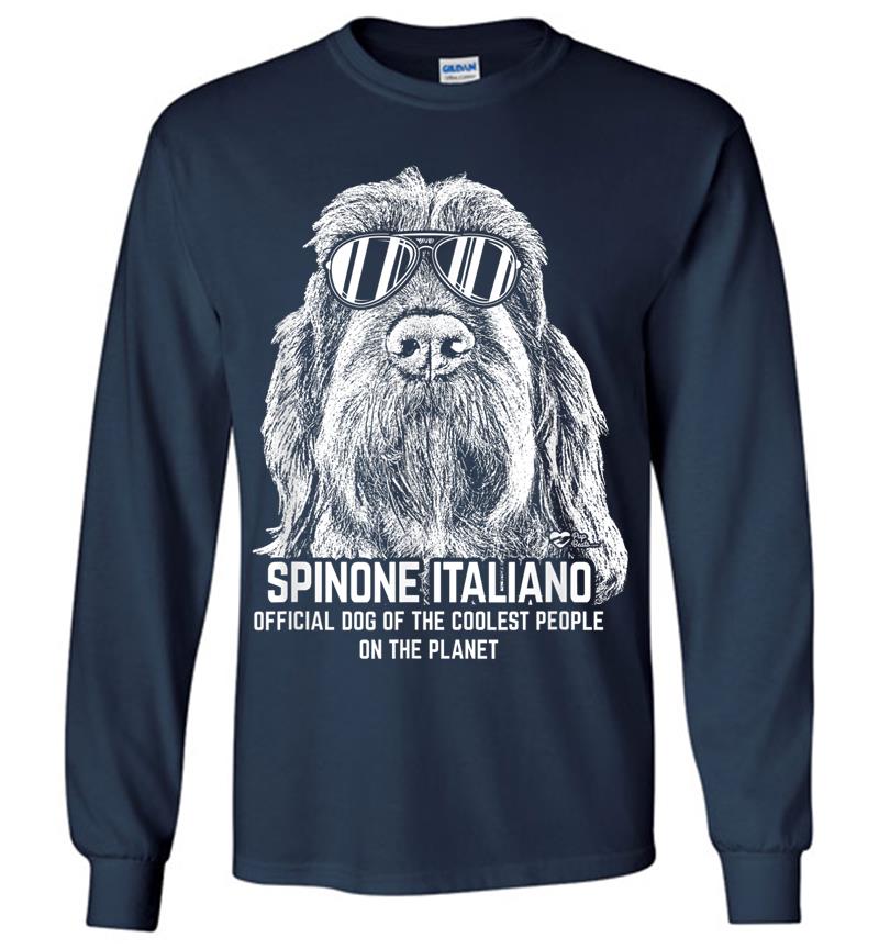Inktee Store - Italian Spinone Official Dog Of The Coolest Long Sleeve T-Shirt Image