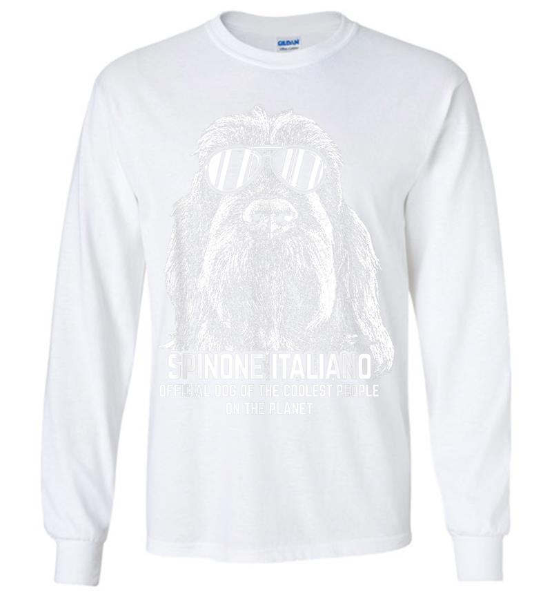 Inktee Store - Italian Spinone Official Dog Of The Coolest Long Sleeve T-Shirt Image