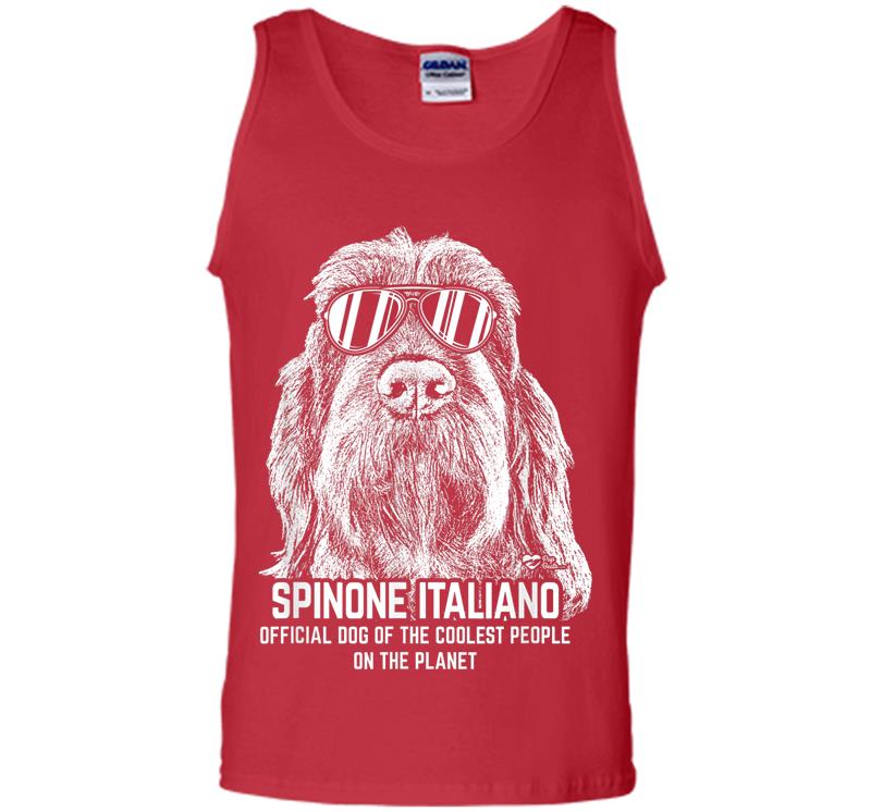 Inktee Store - Italian Spinone Official Dog Of The Coolest Mens Tank Top Image