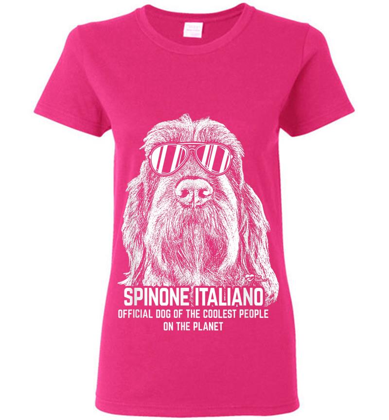 Inktee Store - Italian Spinone Official Dog Of The Coolest Womens T-Shirt Image