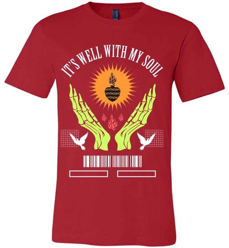 Inktee Store - Its Well With My Soul Premium T-Shirt Image