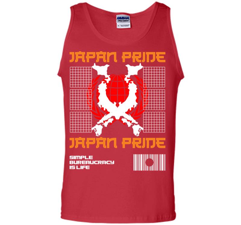 Inktee Store - Japan Pride Men Tank Top Image