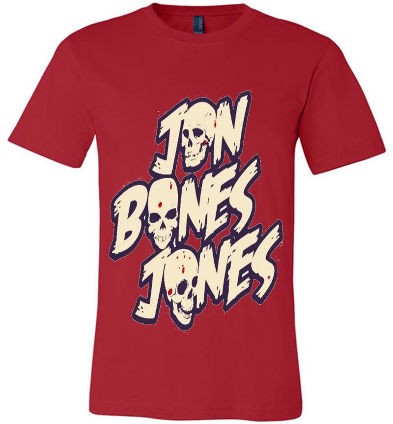 Inktee Store - Jon Bones Jones Logo Merch Premium T-Shirt Image