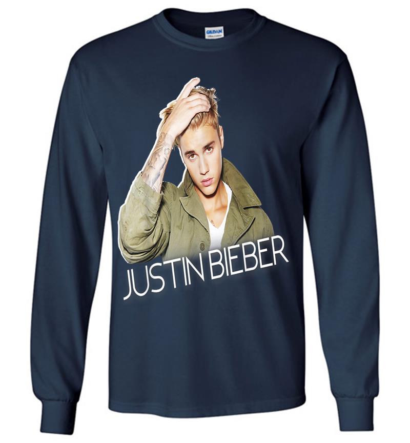 Inktee Store - Justin Bieber Official Cut Out Jacket Long Sleeve T-Shirt Image