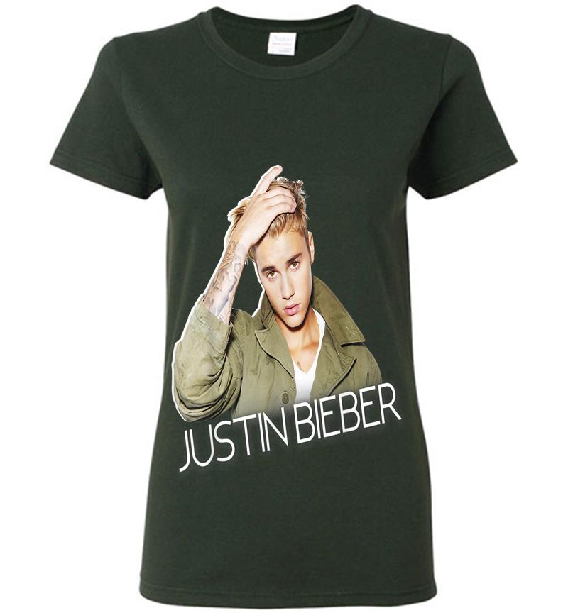 Inktee Store - Justin Bieber Official Cut Out Jacket Womens T-Shirt Image