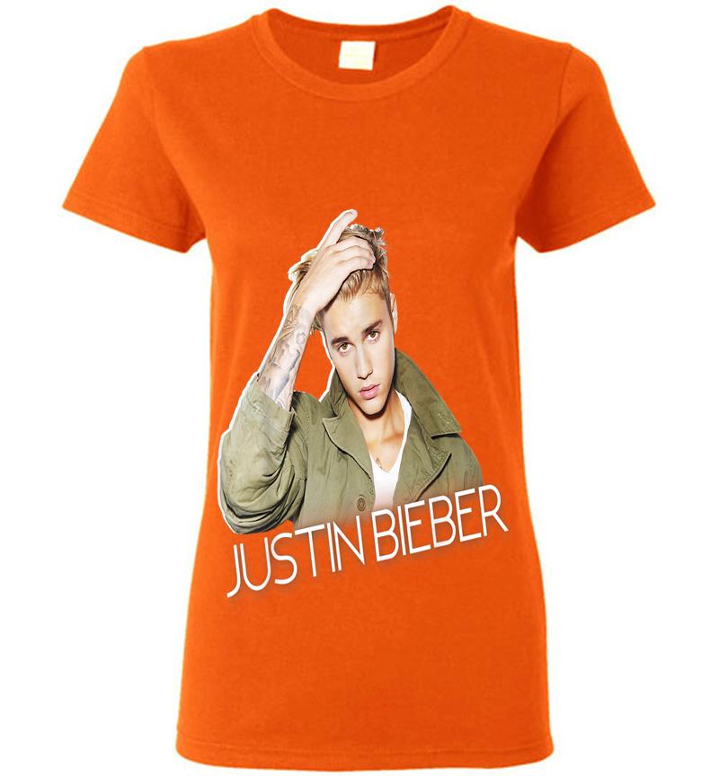 Inktee Store - Justin Bieber Official Cut Out Jacket Womens T-Shirt Image