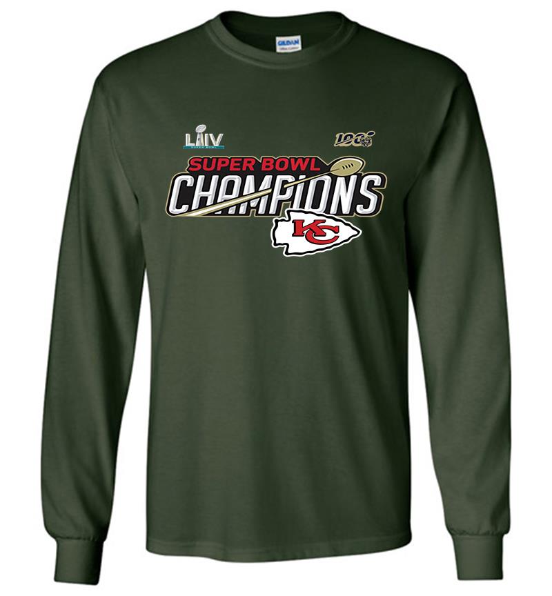 Inktee Store - Kansas City Chiefs Super Bowl Liv Champions Nfl 2020 Long Sleeve T-Shirt Image