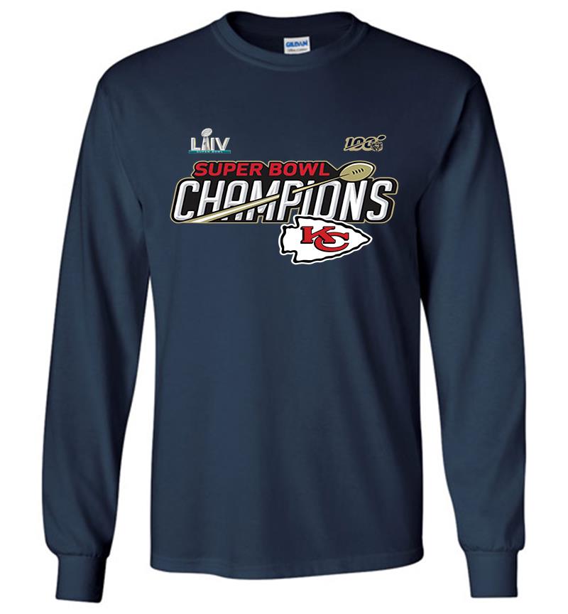 Inktee Store - Kansas City Chiefs Super Bowl Liv Champions Nfl 2020 Long Sleeve T-Shirt Image