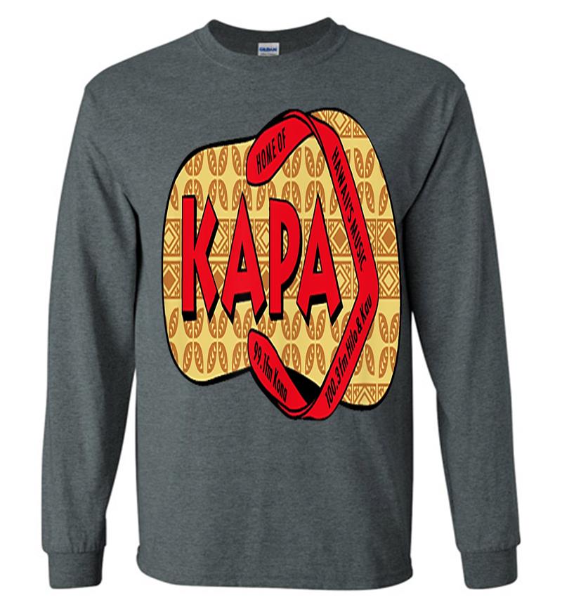 Inktee Store - Kapa Hawaiian Fm Official Logowear Long Sleeve T-Shirt Image