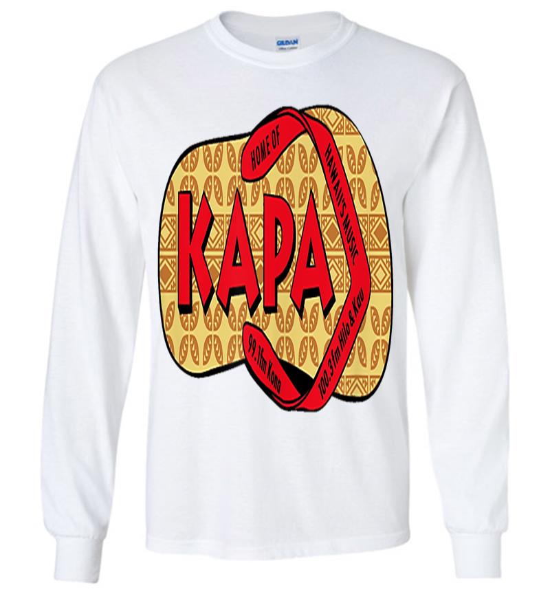 Inktee Store - Kapa Hawaiian Fm Official Logowear Long Sleeve T-Shirt Image