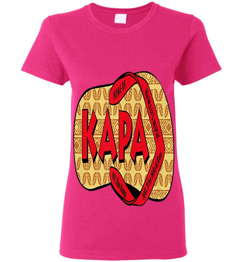 Inktee Store - Kapa Hawaiian Fm Official Logowear Womens T-Shirt Image