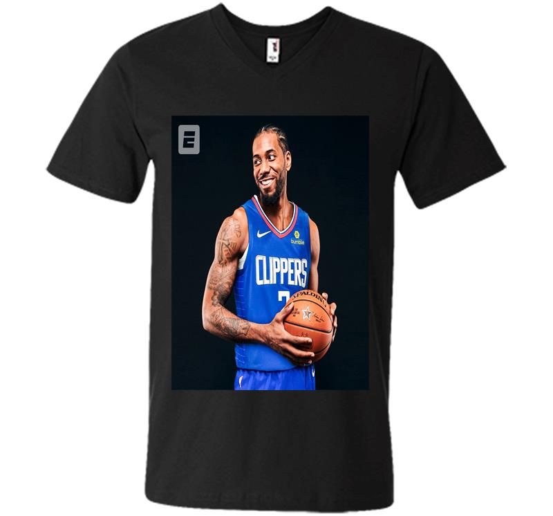 Kawhi Leonard Los Angeles Clippers V-Neck T-Shirt