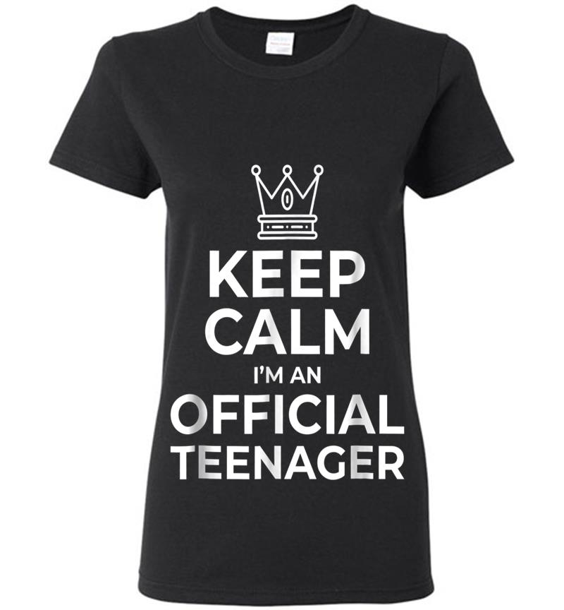 Keep Calm Birthday Official Nager 13th Funny Boy Womens T-shirt