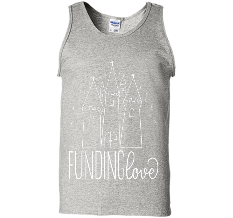 Kids Official Youth Funding Love Logo Mens Tank Top