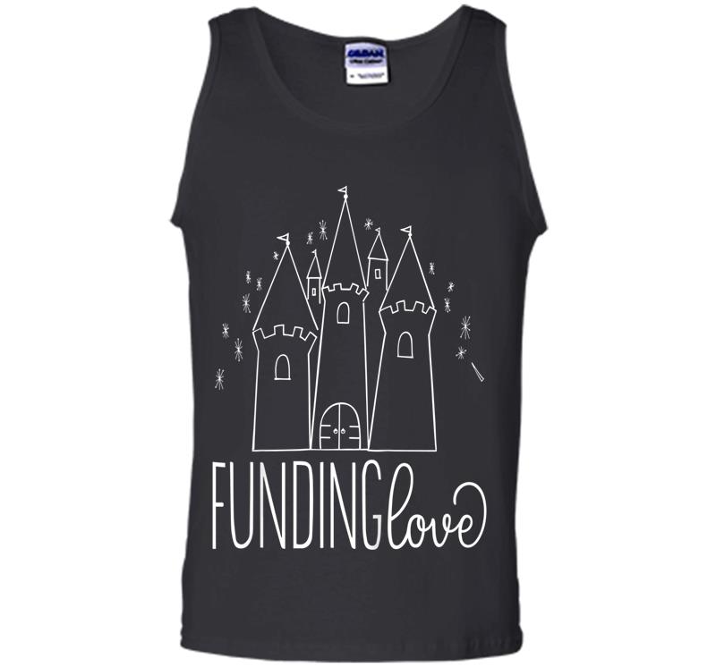 Inktee Store - Kids Official Youth Funding Love Logo Mens Tank Top Image