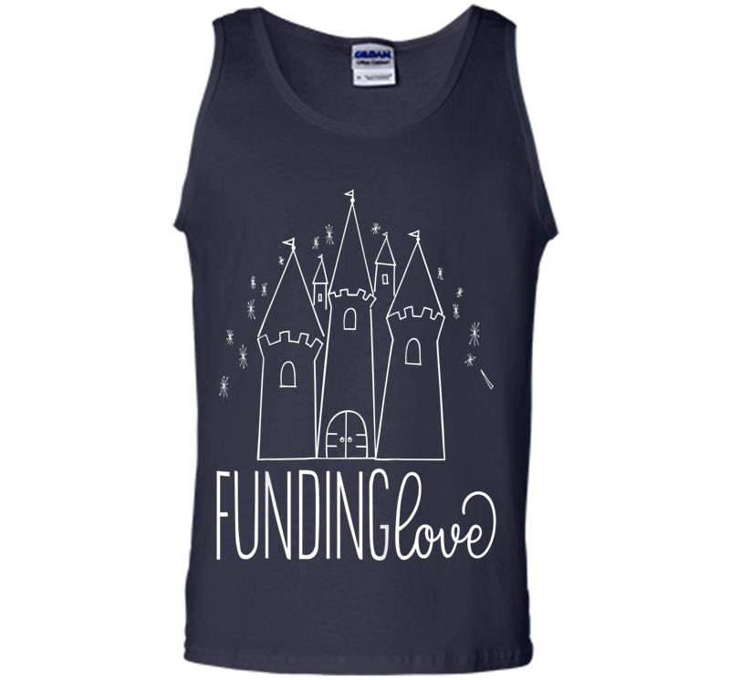 Inktee Store - Kids Official Youth Funding Love Logo Mens Tank Top Image