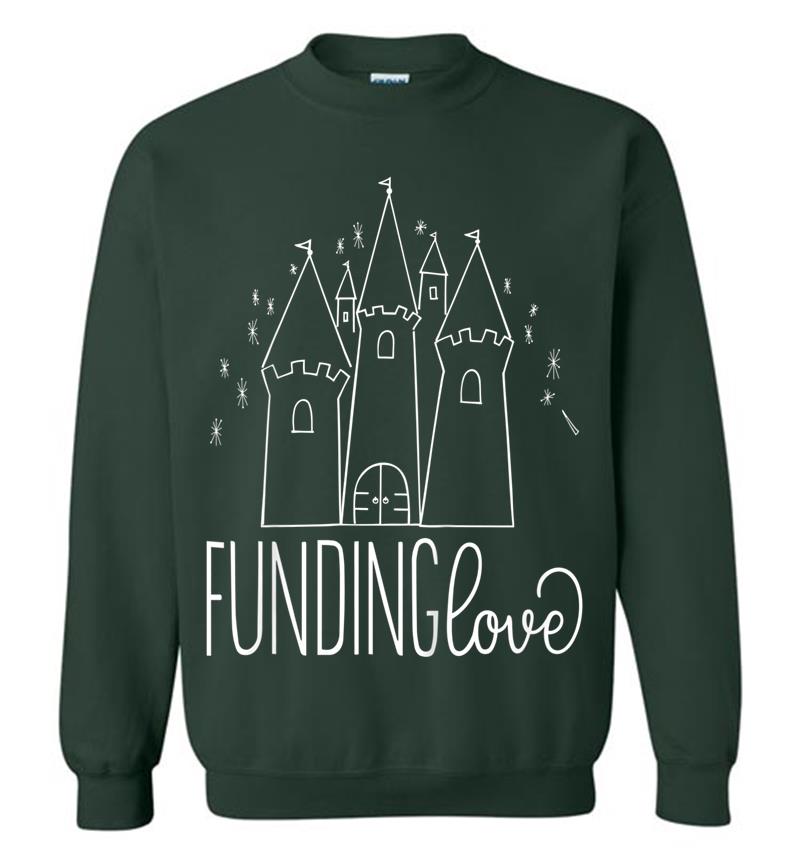 Inktee Store - Kids Official Youth Funding Love Logo Sweatshirt Image