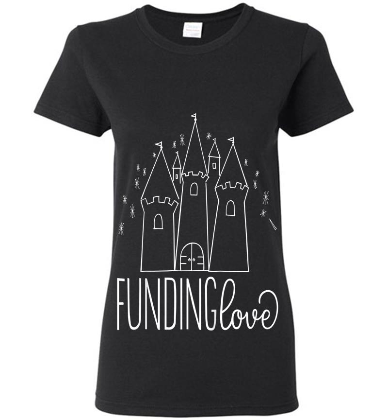 Kids Official Youth Funding Love Logo Womens T-shirt