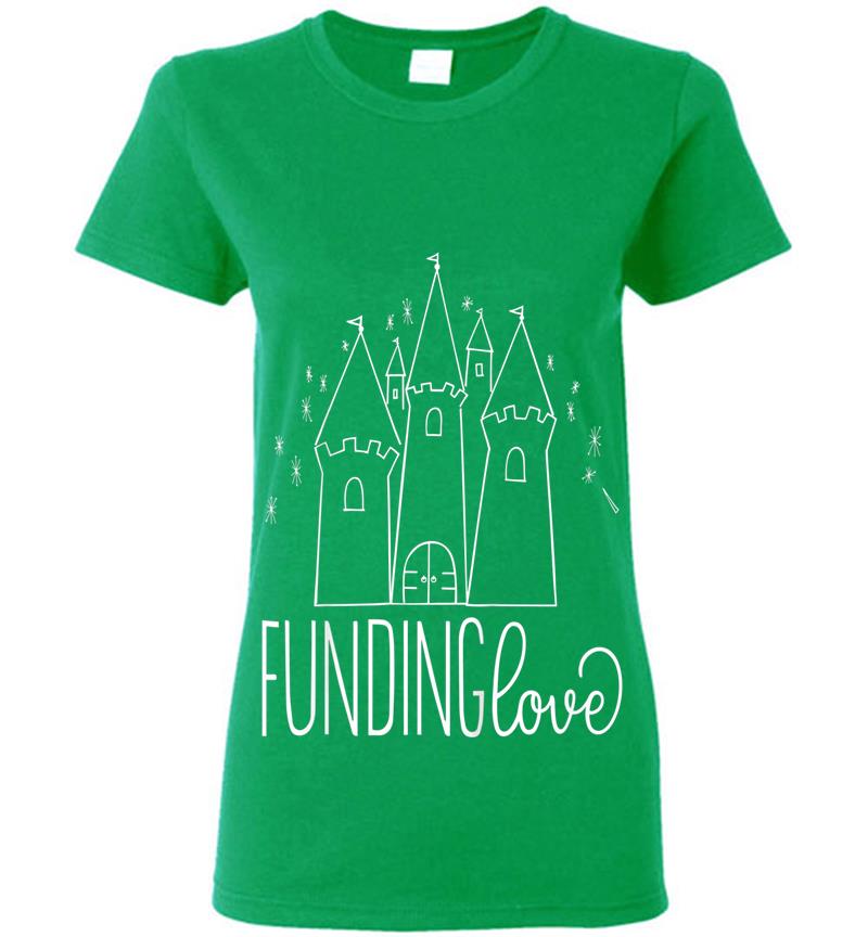 Inktee Store - Kids Official Youth Funding Love Logo Womens T-Shirt Image