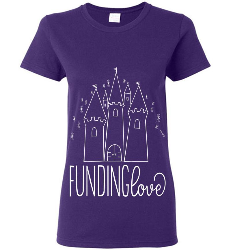 Inktee Store - Kids Official Youth Funding Love Logo Womens T-Shirt Image