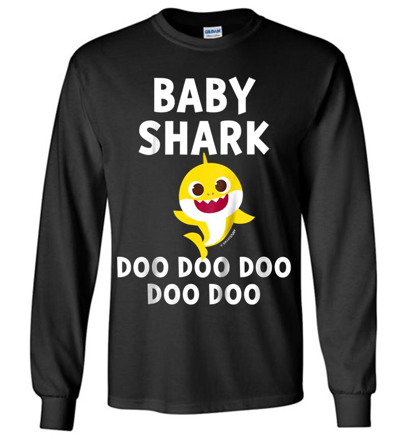 Kids Pinkfong Baby Shark Official Long Sleeve T-shirt