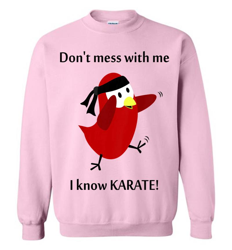 Inktee Store - Kids The Official Sammy Bird - Karate Sweatshirt Image