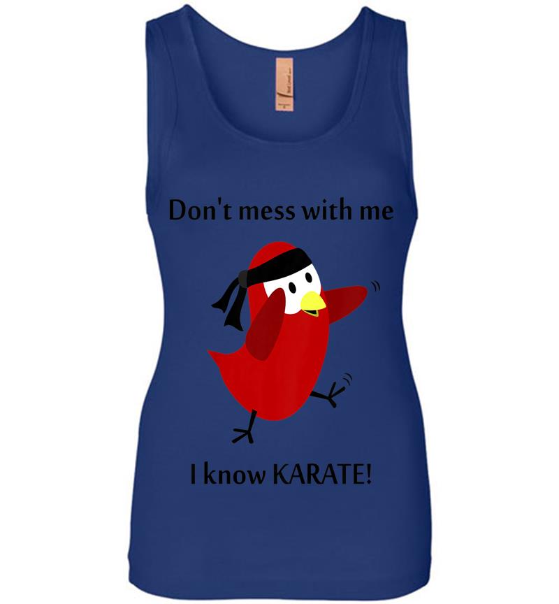Inktee Store - Kids The Official Sammy Bird - Karate Womens Jersey Tank Top Image