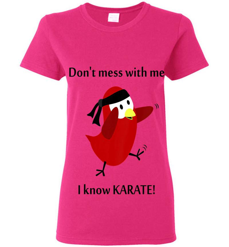 Inktee Store - Kids The Official Sammy Bird - Karate Womens T-Shirt Image
