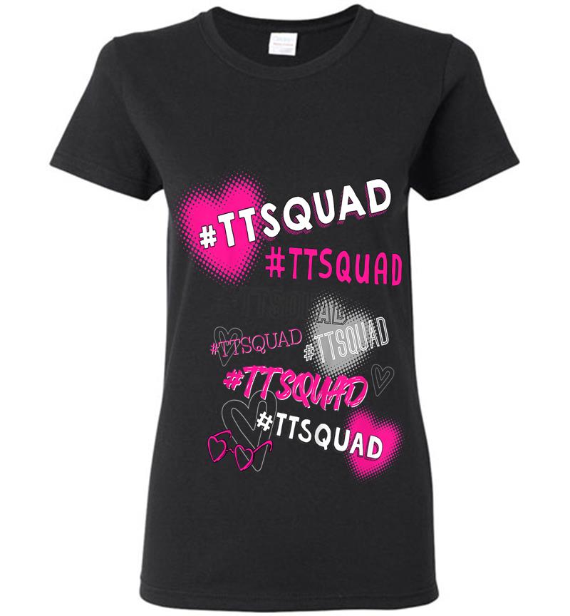 Kids Tiana Official #ttsquad For Kids (white) Womens T-shirt