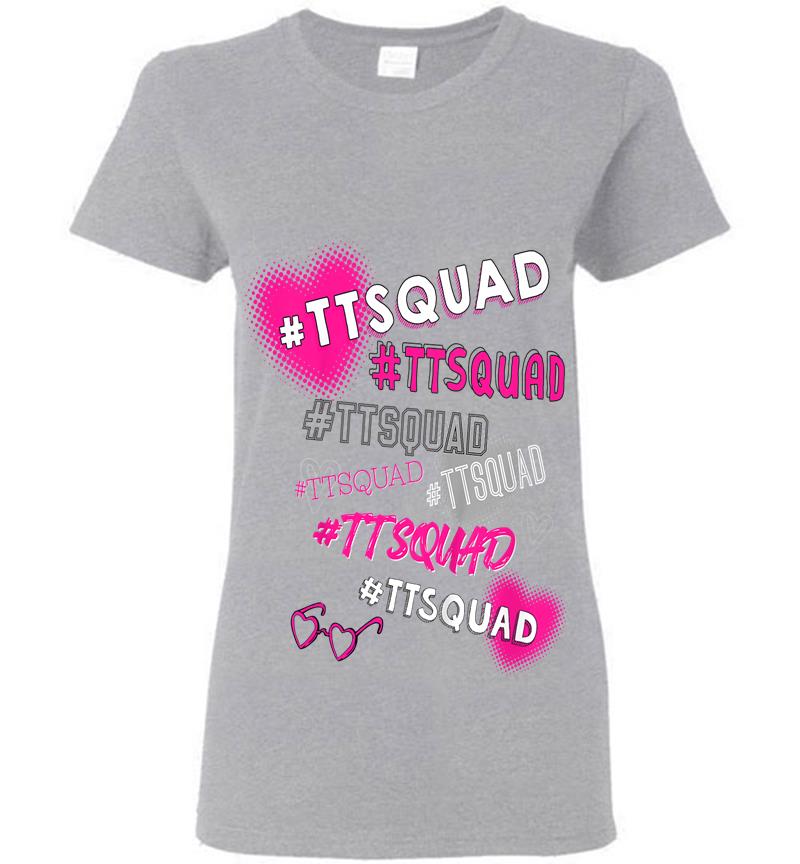 Inktee Store - Kids Tiana Official #Ttsquad For Kids (White) Womens T-Shirt Image