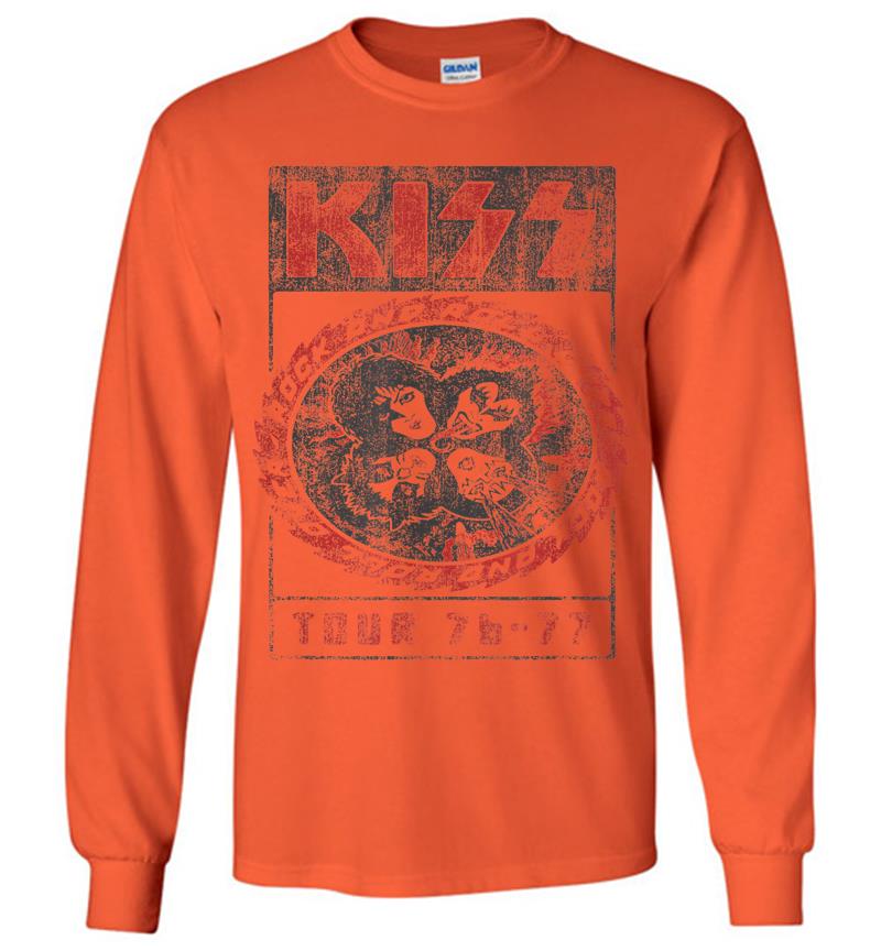 Inktee Store - Kiss - Rock And Roll Over Long Sleeve T-Shirt Image