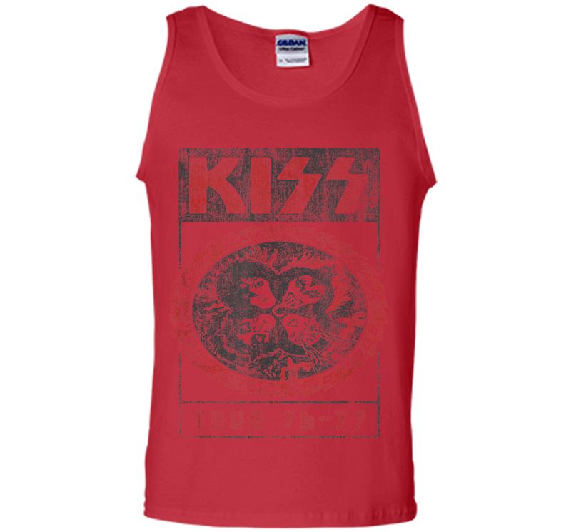 Inktee Store - Kiss - Rock And Roll Over Mens Tank Top Image