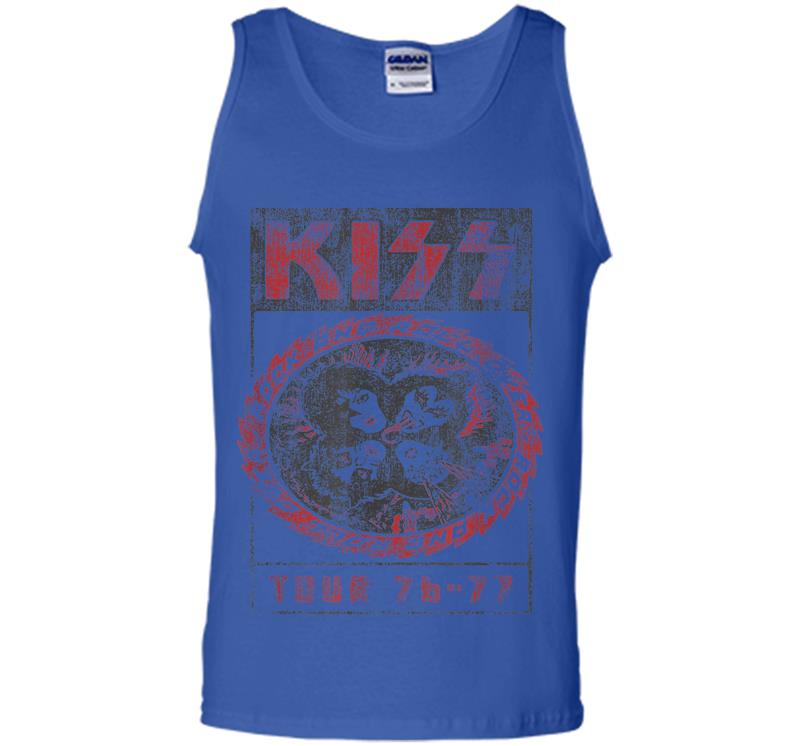 Inktee Store - Kiss - Rock And Roll Over Mens Tank Top Image