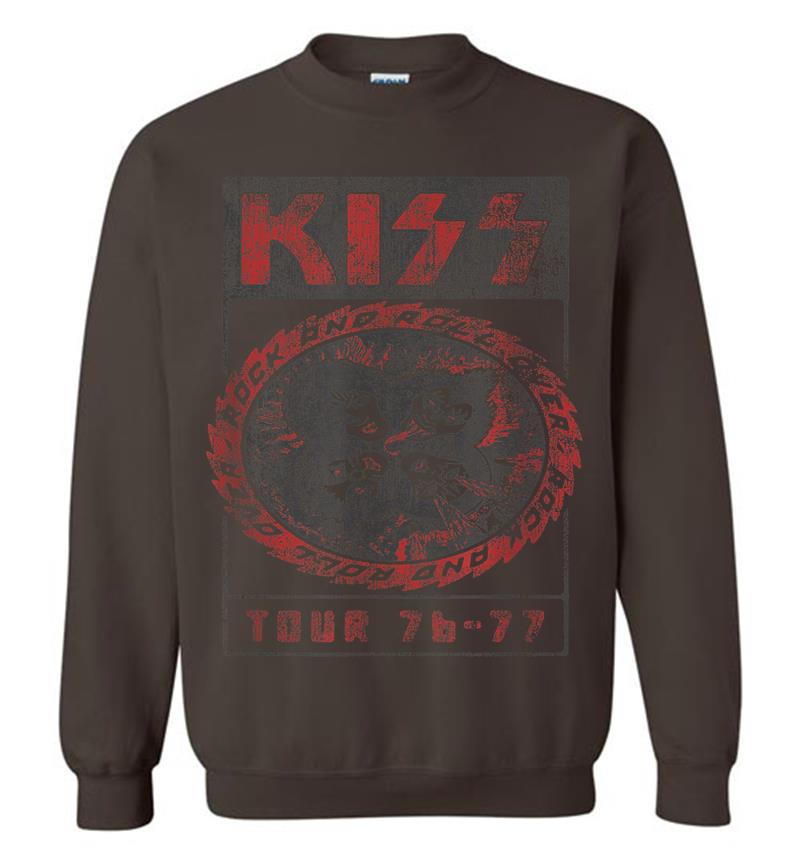 Inktee Store - Kiss - Rock And Roll Over Sweatshirt Image