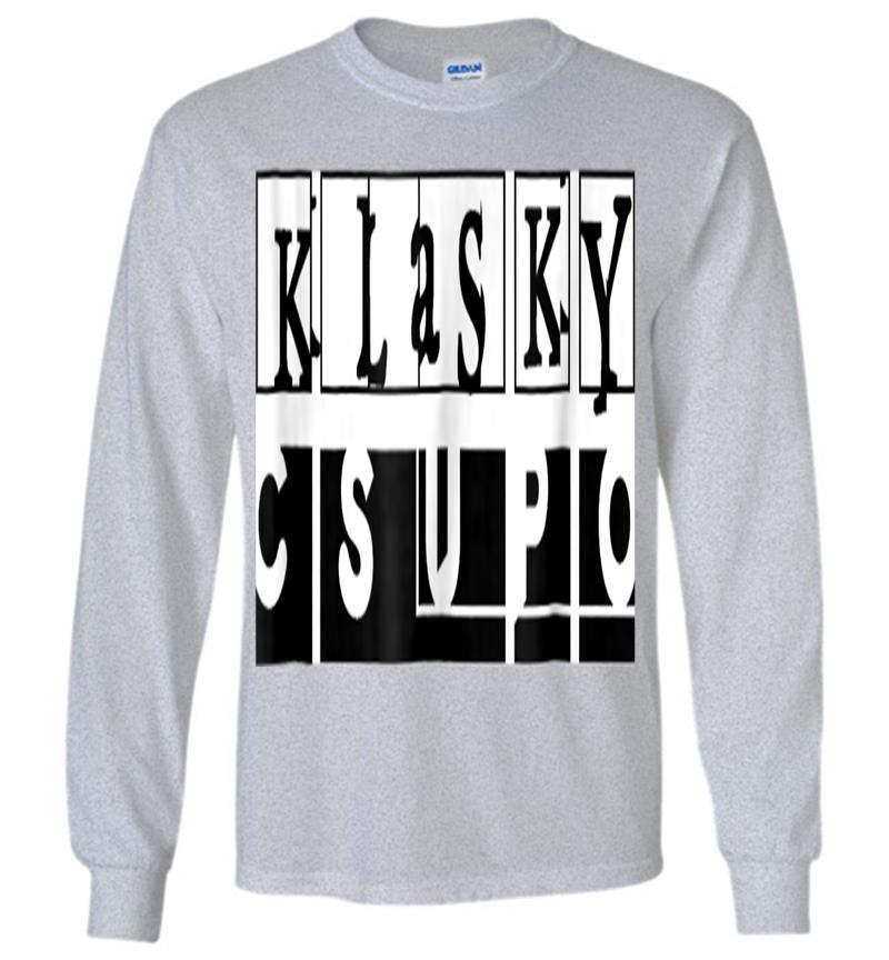Inktee Store - Klasky Csupo Official Logo Long Sleeve T-Shirt Image