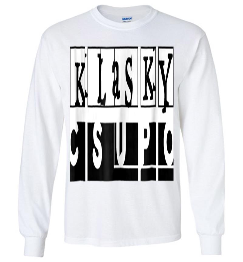 Inktee Store - Klasky Csupo Official Logo Long Sleeve T-Shirt Image