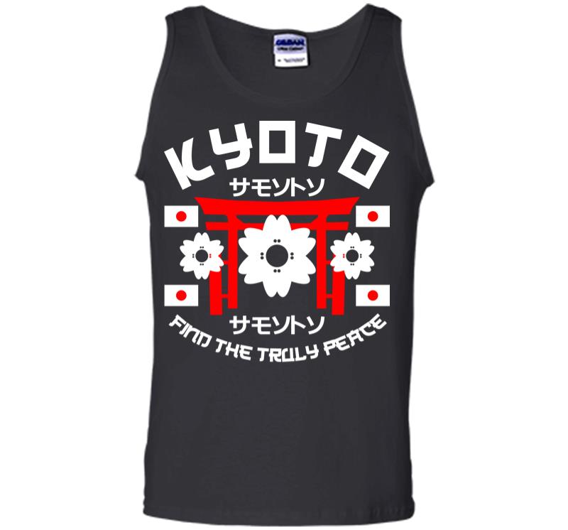 Kyoto Find The Truly Peace Men Tank Top