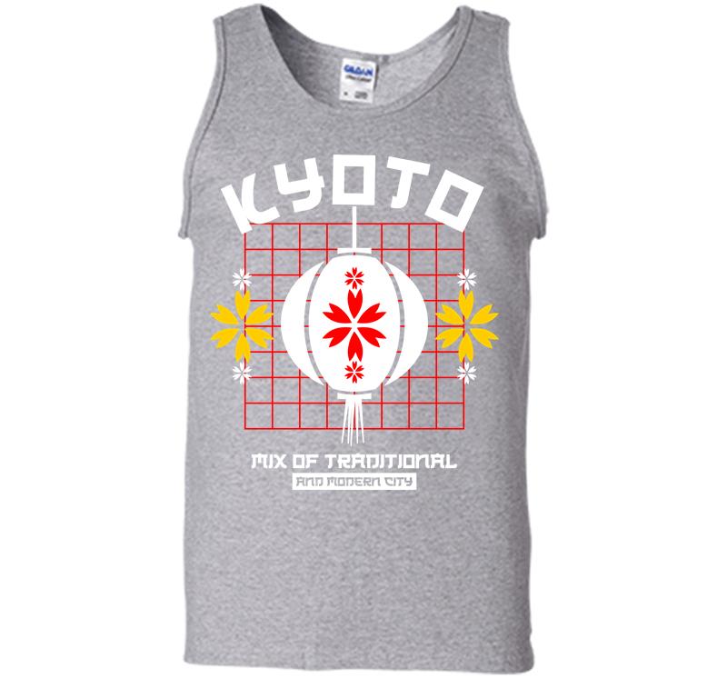 Inktee Store - Kyoto Mix Traditional And Modern Men Tank Top Image