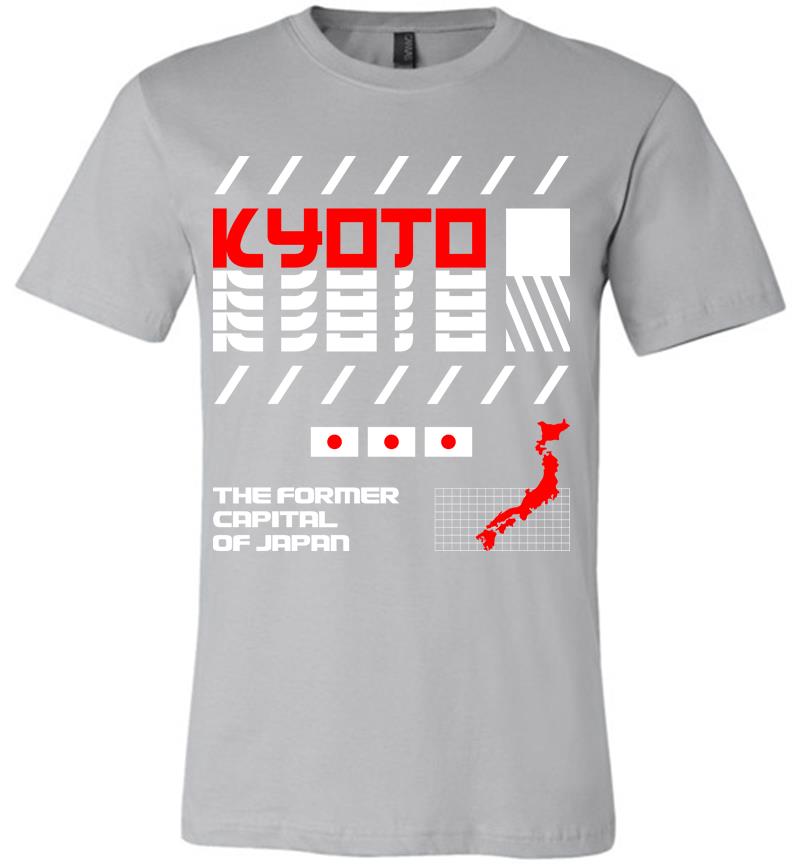 Inktee Store - Kyoto The Former Capital Of Japan Premium T-Shirt Image