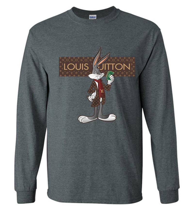 Inktee Store - Lv Bugs Bunny Long Sleeve T-Shirt Image