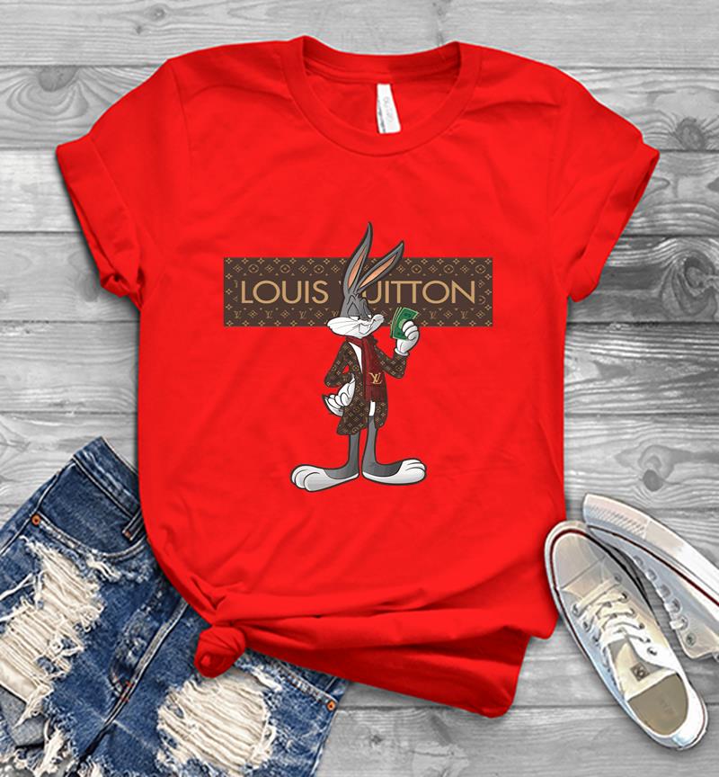 Inktee Store - Lv Bugs Bunny Men T-Shirt Image