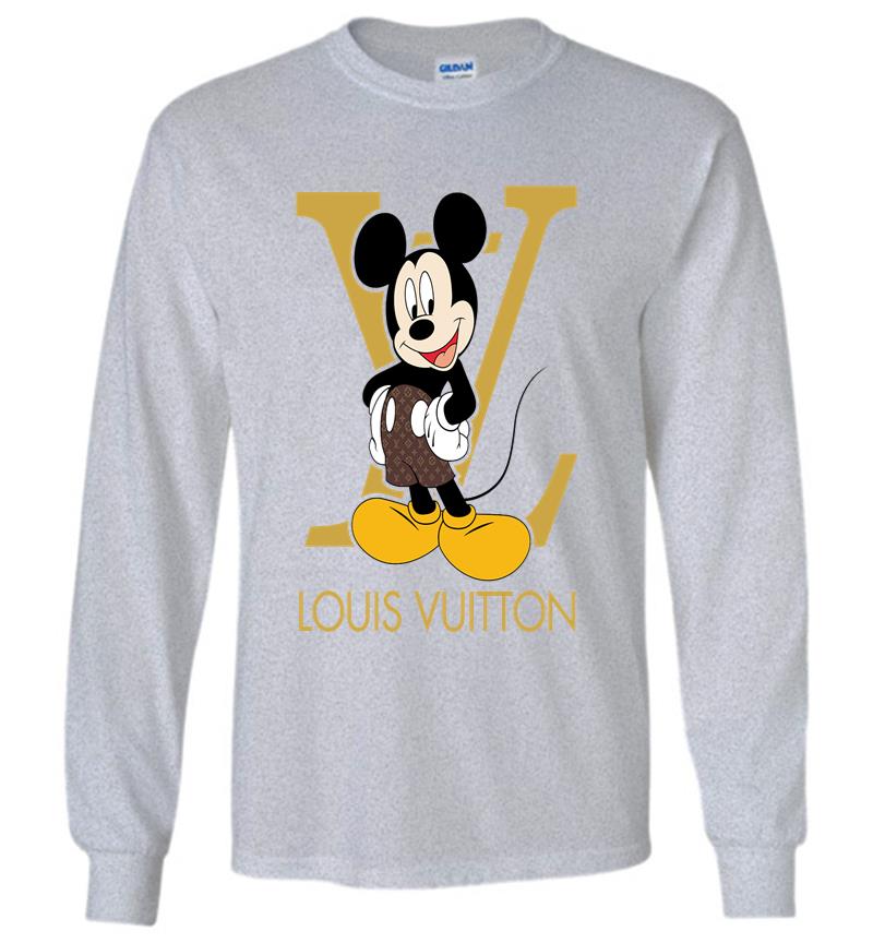 Inktee Store - Lv Mickey Mouse Long Sleeve T-Shirt Image