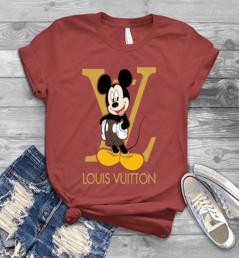 LV Mickey Mouse Men T-shirt - Inktee Store
