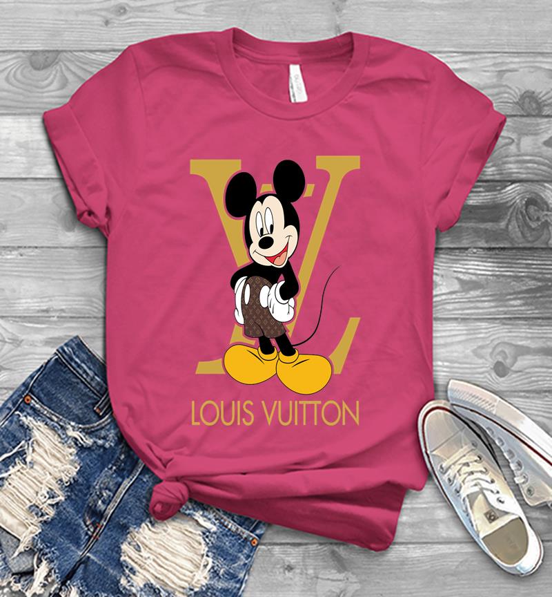 Inktee Store - Lv Mickey Mouse Men T-Shirt Image