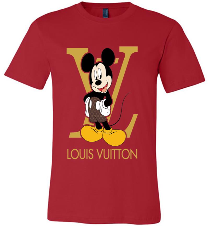 Inktee Store - Lv Mickey Mouse Premium T-Shirt Image