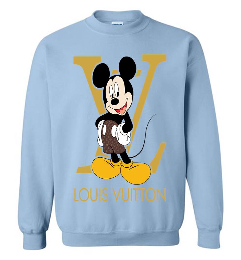 Inktee Store - Lv Mickey Mouse Sweatshirt Image