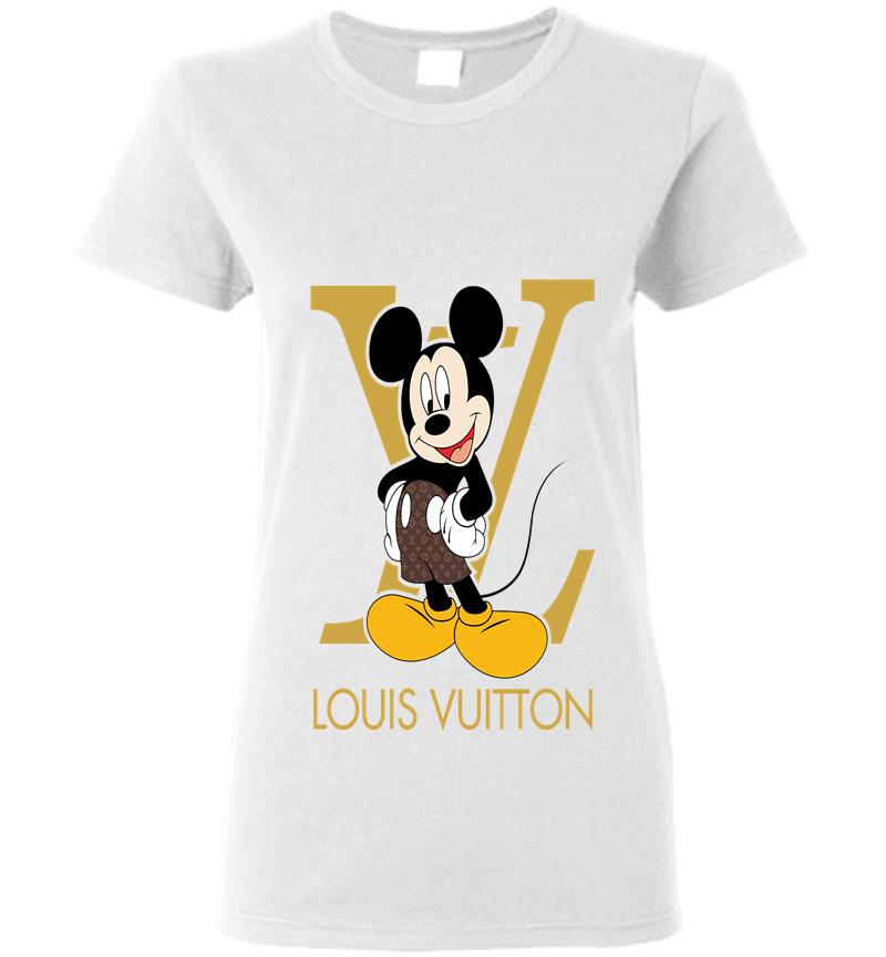 Inktee Store - Lv Mickey Mouse Women T-Shirt Image
