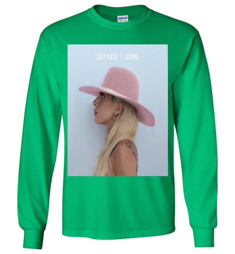 Inktee Store - Lady Gaga Official Joanne Album Art Premium Long Sleeve T-Shirt Image