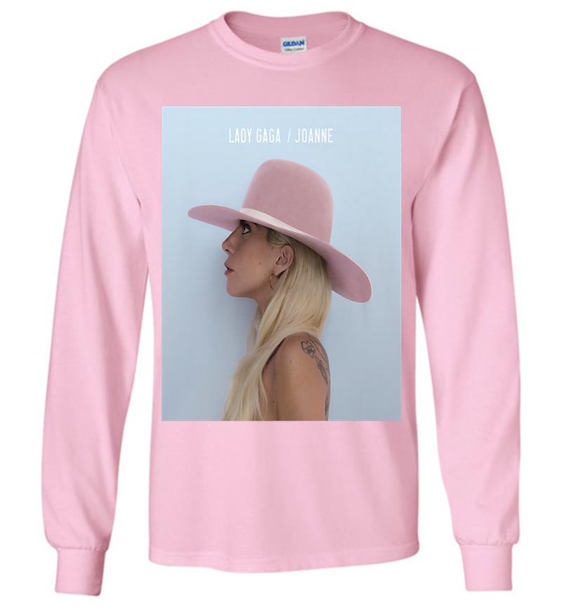 Inktee Store - Lady Gaga Official Joanne Album Art Premium Long Sleeve T-Shirt Image