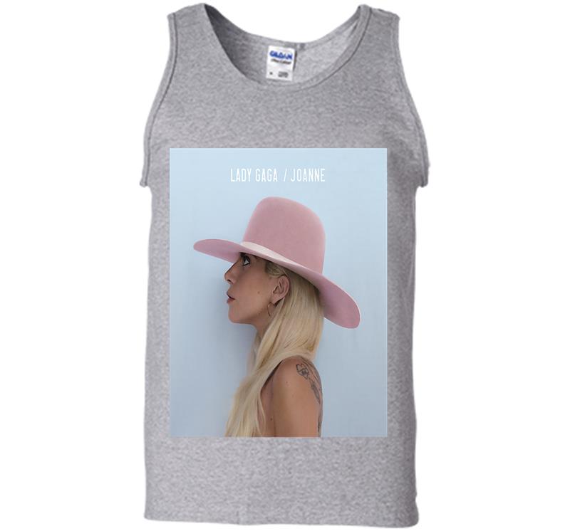 Inktee Store - Lady Gaga Official Joanne Album Art Premium Mens Tank Top Image